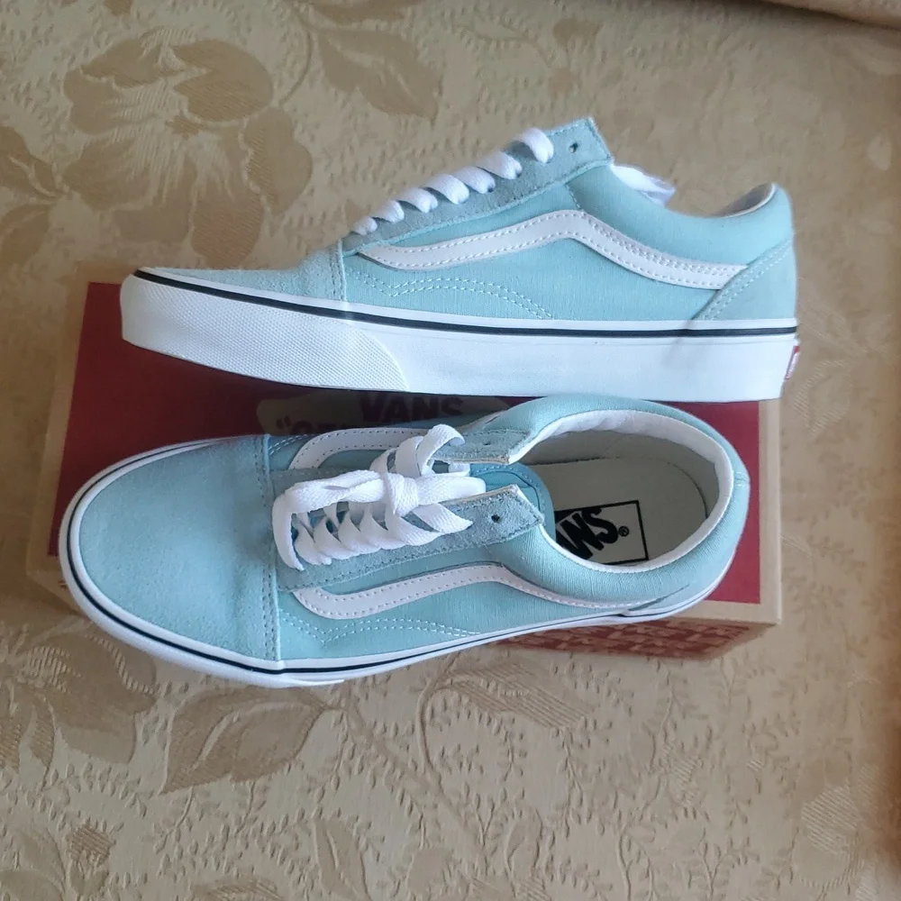 Vans Old School VR3 Shoe/Theory Canal Blue - Picture 7 of 15